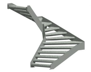 Stairman-metalltrepid-Põsktrepp